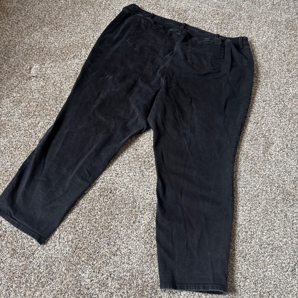 Torrid Boyfriend Straight Vintage Stretch Black Jeans 30T - Picture 6 of 8